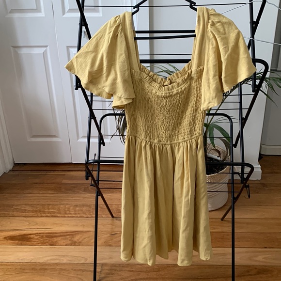 billy j | Dresses | Billy J Yellow Molly Mini Dress | Poshmark
